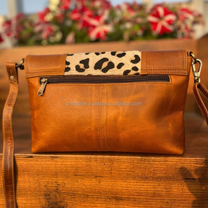 กระเป๋าสะพายไหล่หนังขนสัตว์พิมพ์ลายสัตว์สไตล์ตะวันตกใหม่คุณภาพสูงแฟชั่นหนังขนสัตว์หนังแท้คุณภาพสูงสายสะพายข้าง - Product Image 5