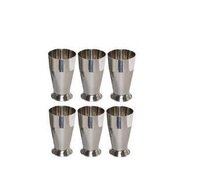 Meilleure vente taille personnalisée 304 verre à liqueur en acier inoxydable nouveauté Design classique Simple verre à boire nouvellement conçu haut