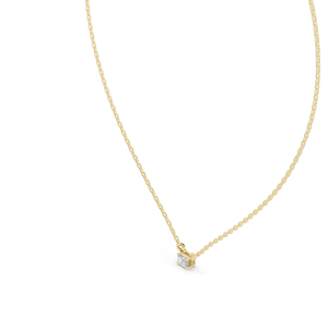 จี้เพชร CVD สร้างในห้องปฏิบัติการ 0.24 กะรัต ระดับความสะอาด VVS-VS สี EF ทอง 18KT, 14KT, โรสโกลด์, เยลโลว์โกลด์, ไวท์โกลด์ เครื่องประดับหรูหรา - Product Image 4