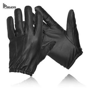 Gants de moto en cuir de haute qualité, compatibles avec les écrans tactiles, gants de course à doigts complets - Product Image 4
