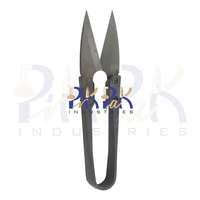 PIK PAK TOOLS Coupe-fil industriel en acier inoxydable à bord lisse, corps métallique 64 mm, noir, pour la fabrication de bijoux et le bricolage de perles