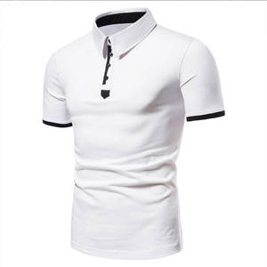 Polo de golf 100 coton pour hommes Polo vierge brodé de polyester de haute qualité quantité pour hommes personnalisé OEM - Product Image 5