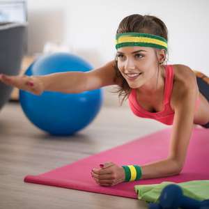 สายรัดข้อมือกีฬาสำหรับผู้ชาย & ผู้หญิง-ความชื้นแบบสปอร์ตผ้าเทอร์รี่แบบซับเหงื่อสำหรับเทนนิสบาสเก็ตบอลวิ่งยิม - Product Image 2