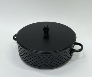Casserole Moderne Spéciale Ramadan en Acier Inoxydable Émaillé Argenté, Prête pour Gaz et Induction, Durable et Antirouille - Product Image 4