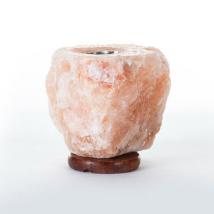 Votre espace avec la lampe au sel aromatique de l'Himalaya complète avec une petite plaque pour brûleur à diffusion d'huile - Product Image 1