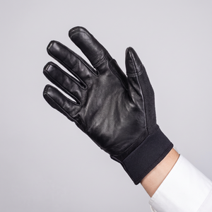 Gants de travail en cuir de chèvre, ajustés, haute sensibilité, protection anti-perforation, rembourrés, pour une dextérité accrue, résistants aux aiguilles - Product Image 3