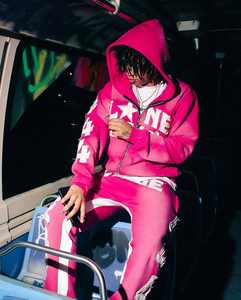 เสื้อฮู้ดซิปบ็อกซี่แบบรูดซิป400gsm ซีดจางสไตล์วินเทจสำหรับผู้ชาย - Product Image 4