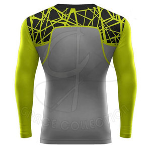 Made In Spandex Polyester Brand Long Sleeve <b>Rash</b> <b>Guard</b> With Customize Size <b>Women's</b> Sublimated <b>Rash</b> <b>Guard</b> - Product Image 2