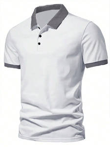 OEM venta al por mayor nuevo estilo de alta calidad Polo de golf de los hombres 100% poliéster ropa deportiva transpirable polos - Product Image 2