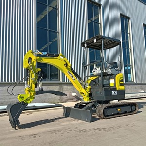 Mini excavadora de alta eficiencia de trabajo, 2Ton, 2,5 toneladas, Micro excavadora, precio, excavadora pequeña hidráulica sobre orugas - Product Image 4