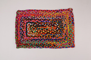 แผ่นรองจานถักจากผ้าฝ้ายรีไซเคิล ขนาด 40 x 60 ซม. ผลิตภัณฑ์รักษ์โลกสำหรับโต๊ะอาหาร ขายส่งจำนวนมากเพื่อการส่งออก - Product Image 6