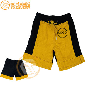 Customized Alpha Cotton Fleece Embroidered <b>Shorts</b> High Quality Phi Greek Sorority Men's Gym <b>Trousers</b> Breathable Sorority <b>Shorts</b> - Product Image 3
