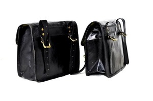 Holiday Special Genuine Leather Bike Bag Juego de 2 Bolsas laterales para motocicleta y Alforjas para SILLÍN Regalo para él - Product Image 4