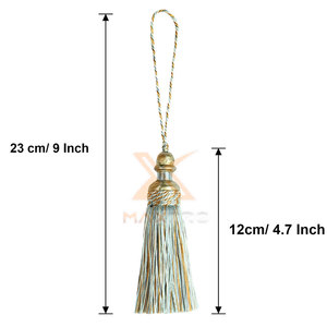 Borlas Ceremoniales de Color Sólido con MOQ Bajo, Borlas Ceremoniales de la Mejor Calidad, Borlas Ceremoniales de Marca Privada - Product Image 2