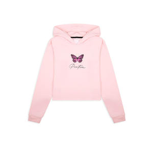 Sudadera Moderna para Chicas, Cuello Redondo, Tela Suave de Poliéster 2026, Transpirable y Cómoda, Opciones de Tela y Color Personalizadas - Product Image 1