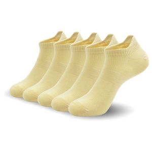 Chaussettes de Pilates pour femmes, personnalisées, en gros, logo personnalisé, coton épais, antidérapantes, respirantes, chaussettes de sport à hauteur de la cheville - Product Image 5