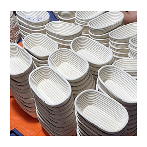 Vietnam fait à la main en gros ROTIN FRUIT BOL PANIER/BANNENTON pour la maison décorer/stockage - Product Image 1