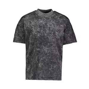 Camisetas de Hombre con Lavado Ácido de Diseño Personalizado 2026, Camisetas Oversize de Alta Calidad a Precio Económico al por Mayor - Product Image 1
