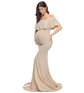 Ropa de maternidad para mujer, vestido largo, ropa de maternidad inferior, vestidos de maternidad para mujer - Product Image 3