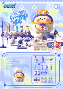 Trousse médicale réaliste pour enfants la plus vendue - Jouet éducatif en plastique pour jeu de rôle de <span class=keywords><strong>docteur</strong></span> pour enfants - Product Image 2