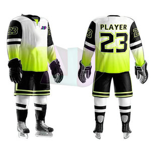Uniforme de Hockey sobre Hielo de Última Moda, Servicio OEM Personalizable, Hecho de Material Transpirable y Ligero para un Uso Duradero - Product Image 1