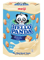 Biskuit Krim Cokelat Isi Cokelat Panda Rasa Renyah dalam Kotak