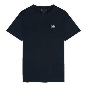 OEM personnalisé 220 GSM t-shirt grande taille de luxe pour hommes 100% coton de haute qualité maillot lourd solide confortable t-shirts vierges - Product Image 6