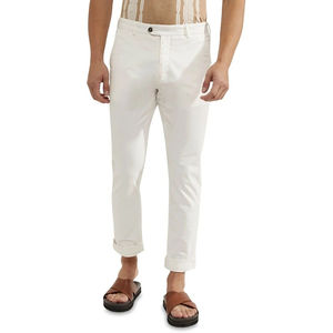 Pantalones Chino Extra Grandes para Hombre, Cintura Alta, Logotipo Personalizado, Corte Recto, Pantalones de Hombre con Rayas Curvas, Transpirables - Product Image 1