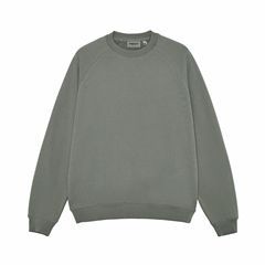 Alta calidad 360GSM Heavyweight FOG Color cuello redondo gráfico de gran tamaño Essentials French Terry Streetwear sudaderas para hombres - Product Image 3