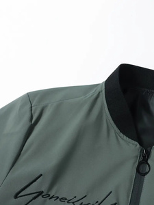 Nouvel arrivage de bombardier veste d'hiver pour hommes blouson d'aviateur de haute qualité pour hommes veste d'hiver de bombardier sur mesure pour hommes - Product Image 3