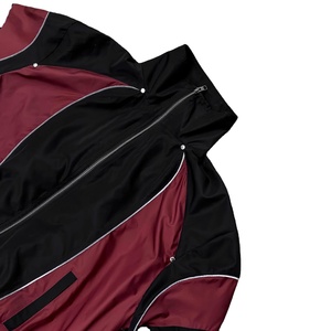 2025 Casual Stand Collar Windbreaker <b>Jacket</b> Set for <b>Men</b> and Women Breathable with Zipper Closure Wholesale Tracksuits - Product Image 2
