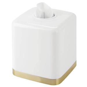 Dispensador de Pañuelos Cuadrado Moderno Multifuncional de Lujo, Hecho a Mano con Materiales Naturales, Porta Servilletas para Hogar, Oficina y Baño, Prisma Tissue - Product Image 4