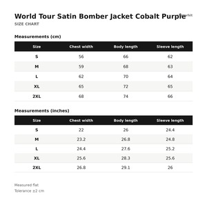 Blouson Bomber en Satin Personnalisé pour Homme, Violet Cobalt, Patch Chenille Gazelle, Doublure par Sublimation, Logo Personnalisé, OEM - Product Image 6