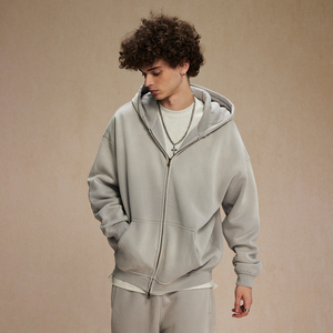 Custom Highstreet Washed 58% Cotton Heavyweight Loose - Fit Custom LOGO Unisex 'Hoodies Adorable Washed Hooded DDP Envío - Product Image 2