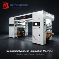 Machine de laminage automatique sans solvant pour le laminage de film plastique sur film plastique