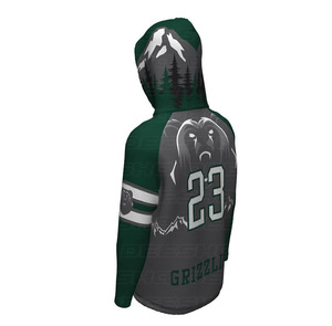 เสื้อสเวตเตอร์ขนแกะมีฮู้ดแบบสวมหัวของทีมแข่งรถโลโก้พิมพ์ลายเสื้อลำลองสำหรับฤดูหนาวย้อมสีธรรมดา - Product Image 2