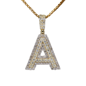 Iced Out A Custom Moissanite Silver Pendant 14 K Solid Gold Pendant Diamond Fine Jewelry For Him Hip Hop Pendant & Jewelry - Product Image 3