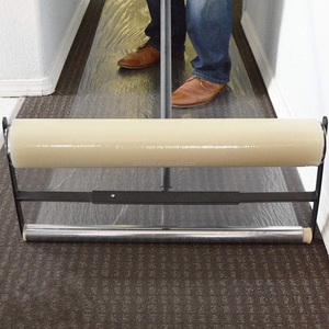 Rollo de Película Protectora de PE Autoadhesiva, Protector Perforado para Alfombras y Pisos de Automóviles, para el Cuidado Automotriz - Product Image 4