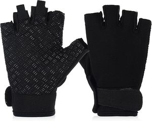 Guantes de Gimnasio Transpirables Antideslizantes de Cuero para Hombres y Mujeres, Guantes Deportivos para Levantamiento de Pesas y Ejercicio - Product Image 5