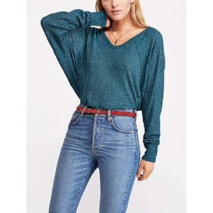 Maglia Termica Santa Clara da Donna Free People, Blu Oceano, Taglia Piccola - Product Image 1