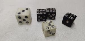 Dados de Hueso y Cuerno para Juegos, Dados de Seis Caras de Hueso de Búfalo y Camello por faizacraft - Product Image 4
