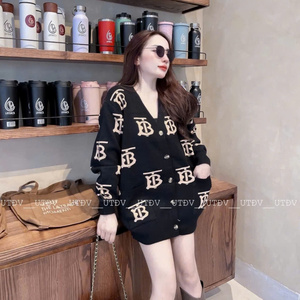 เสื้อโค้ทสำหรับผู้หญิงเสื้อกันหนาวถักแบบสวมหัวแขนยาวดีไซน์แฟชั่นสำหรับผู้หญิงมาใหม่เสื้อสเวตเตอร์ถักสำหรับผู้หญิงผู้หญิงมีสไตล์ - Product Image 6