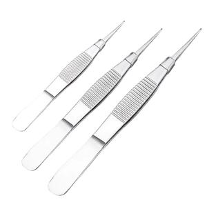Pinzas de Disección Micro Adson de 12 cm de la Mejor Calidad con Certificación CE, 1x2 Dientes, Instrumentos de Acero Inoxidable Alemán, Instrumentos Quirúrgicos Básicos - Product Image 5