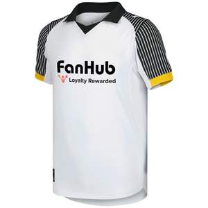 Maillot de football domicile du Real Madrid 25-26, vêtement premium pour les fans, les joueurs, hommes, polyamide, séchage rapide, col montant, manches longues, motif uni - Product Image 2