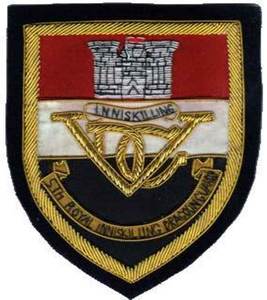 1ST KING'S DRAGOON GUARDS BLAZER BADGE Bordado a mano Bullion Wire Grenadier Guards | Familia Crest Blazer Insignias Insignia de seguridad - Product Image 3