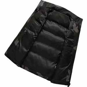Men Puffer <b>Vests</b> Men Custom New Design Camouflage Printed Puffer Jacket Made Adult Style Winter Quilted <b>Vests</b> for Men - Product Image 2