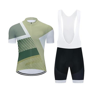 Conjuntos de Uniformes de Ciclismo de Secado Rápido para Hombre de Excelente Calidad y Estilo Nuevo, Jersey de Ciclismo, Pantalones Cortos con Tirantes, Tallas Grandes, Camisetas Deportivas Personalizadas - Product Image 1