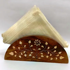 Portarrollos de Papel de Madera de Acacia con Incrustaciones de MOP, Accesorios de Decoración para el Hogar, Hecho en Vietnam, Venta al Por Mayor - Product Image 6