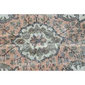 Tapis de 6,46 x 10,6 pieds, grand tapis turc, tapis à carreaux gris - Product Image 5