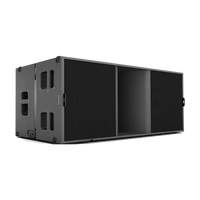 Haut de gamme 18 pouces double caisson de basses de scène professionnel 4 ohms SB218S Peak 6000W haut-parleur en bois aimant néodyme pour la performance du club
